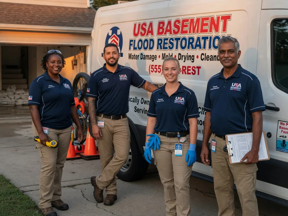 Basement Flood Cleanup company in Bannock, OH
