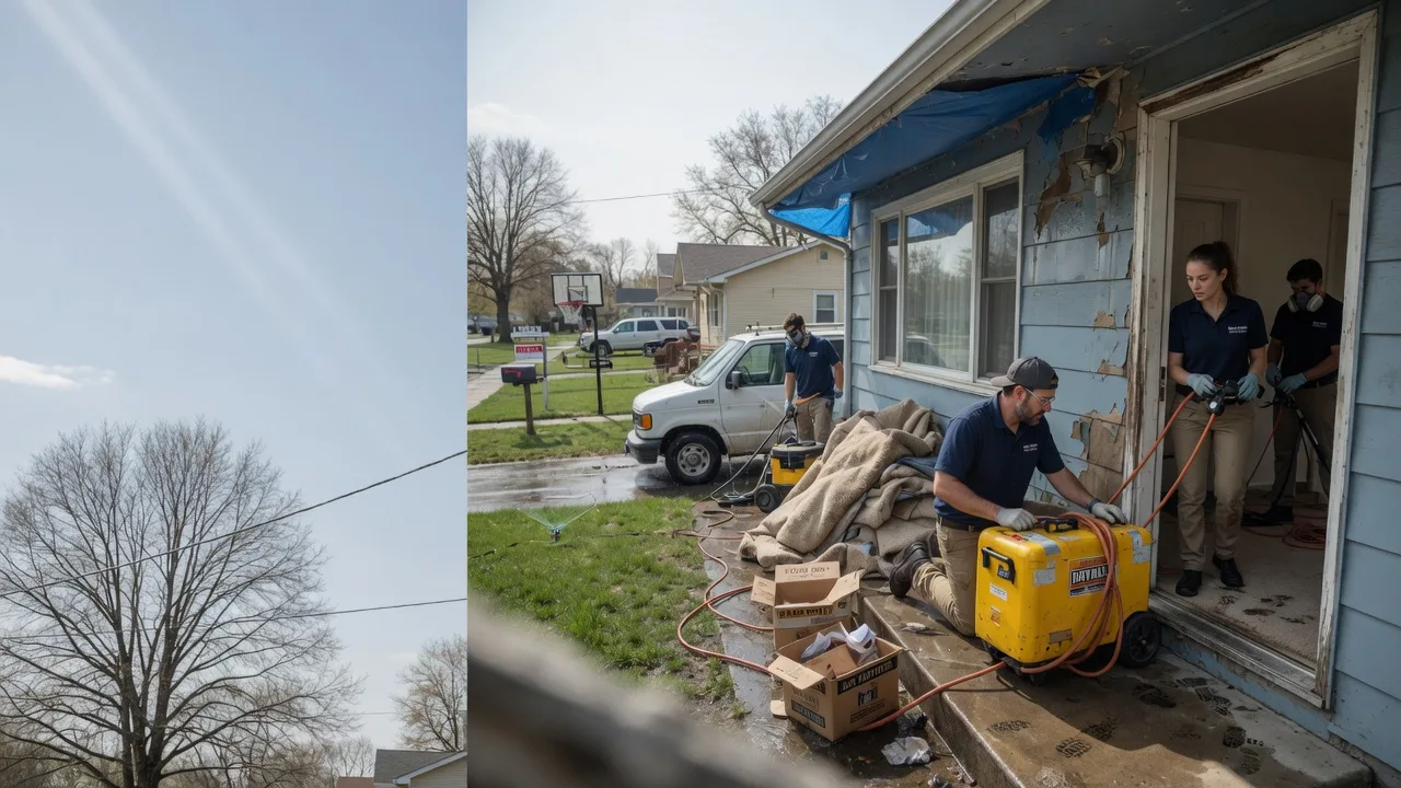 Basement Flood Cleanup in Bannock, OH near me
